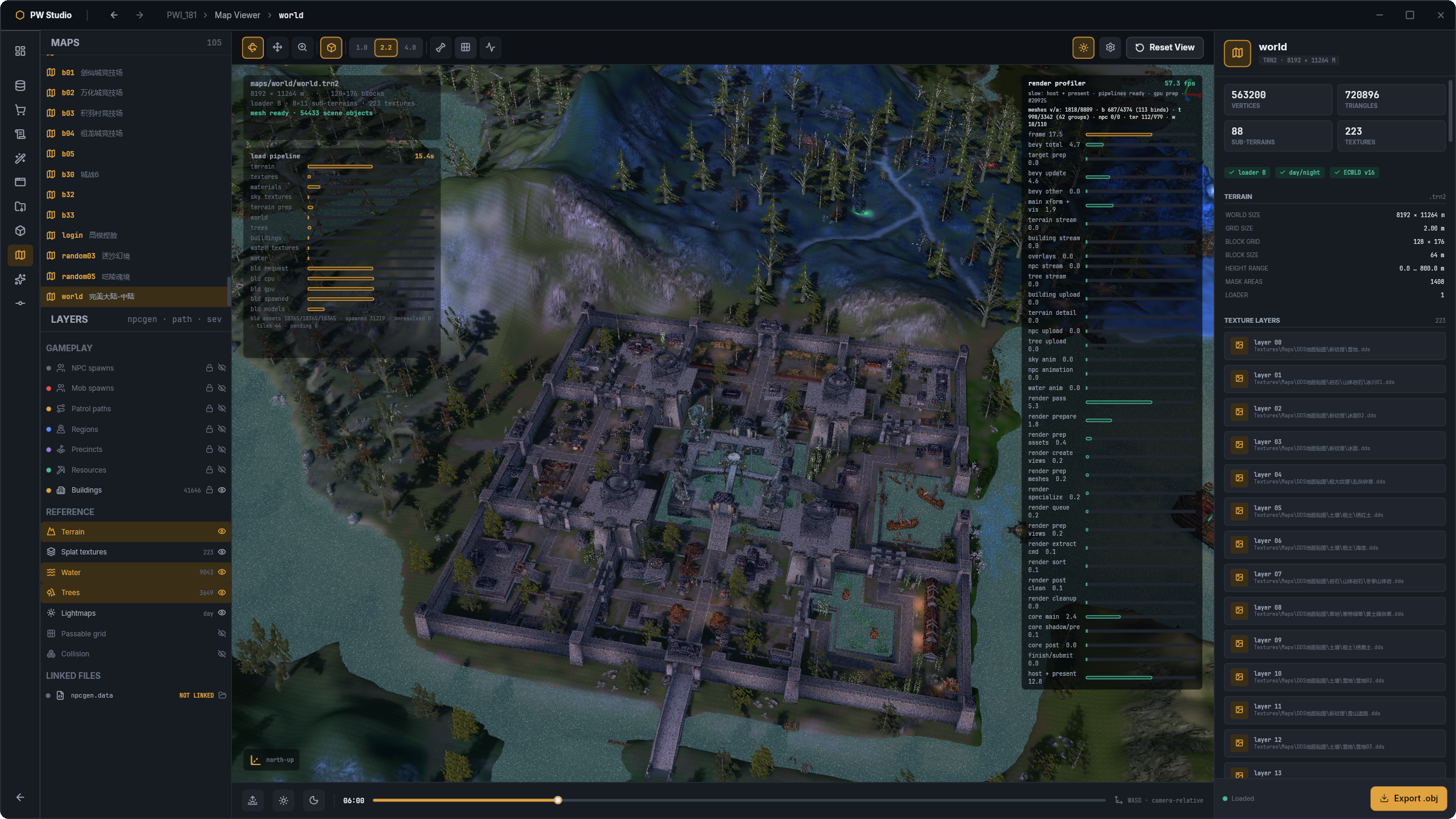 Map & World Tools · Archosaur
